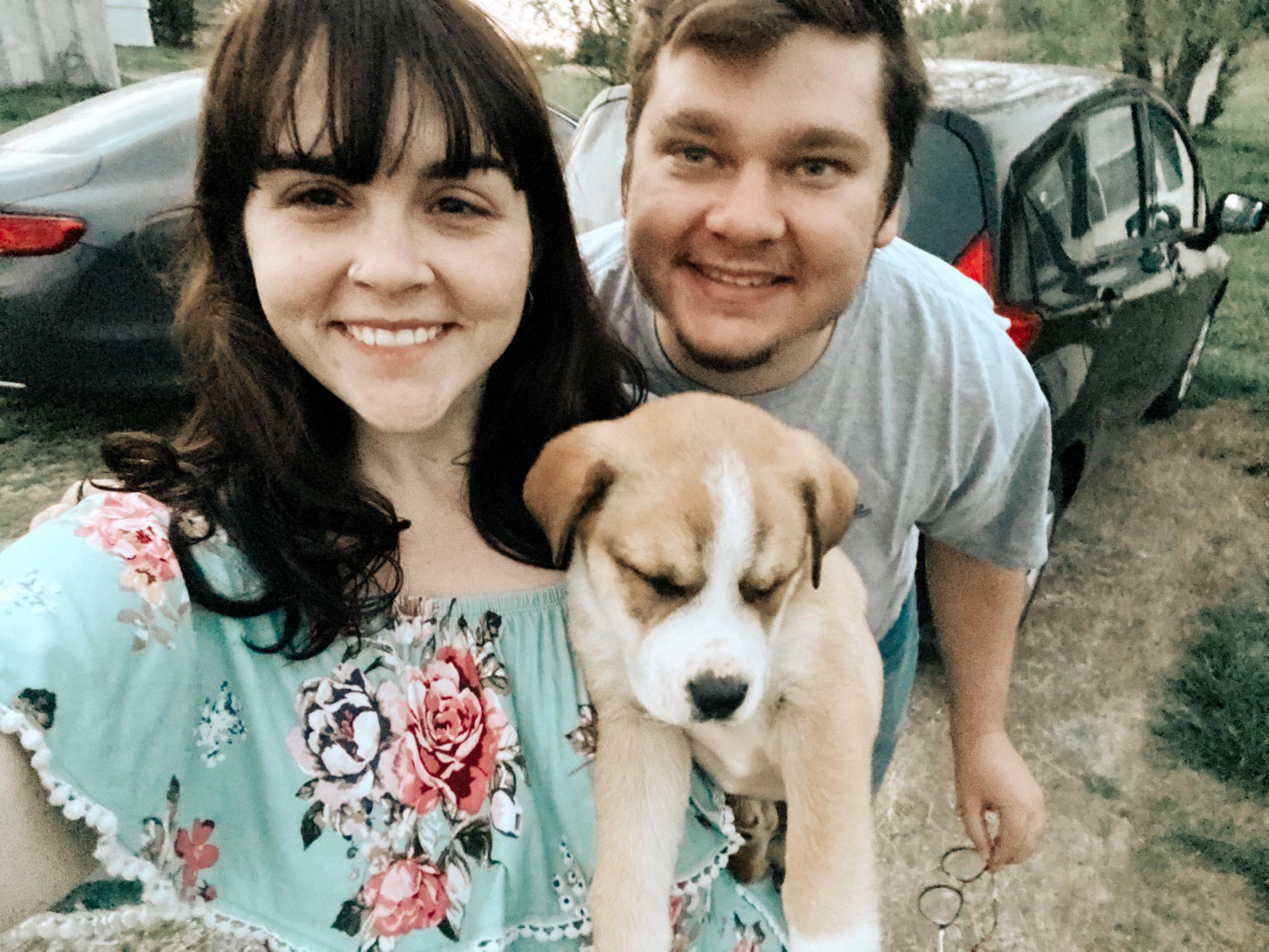 My 23rd birthday and our first family photo