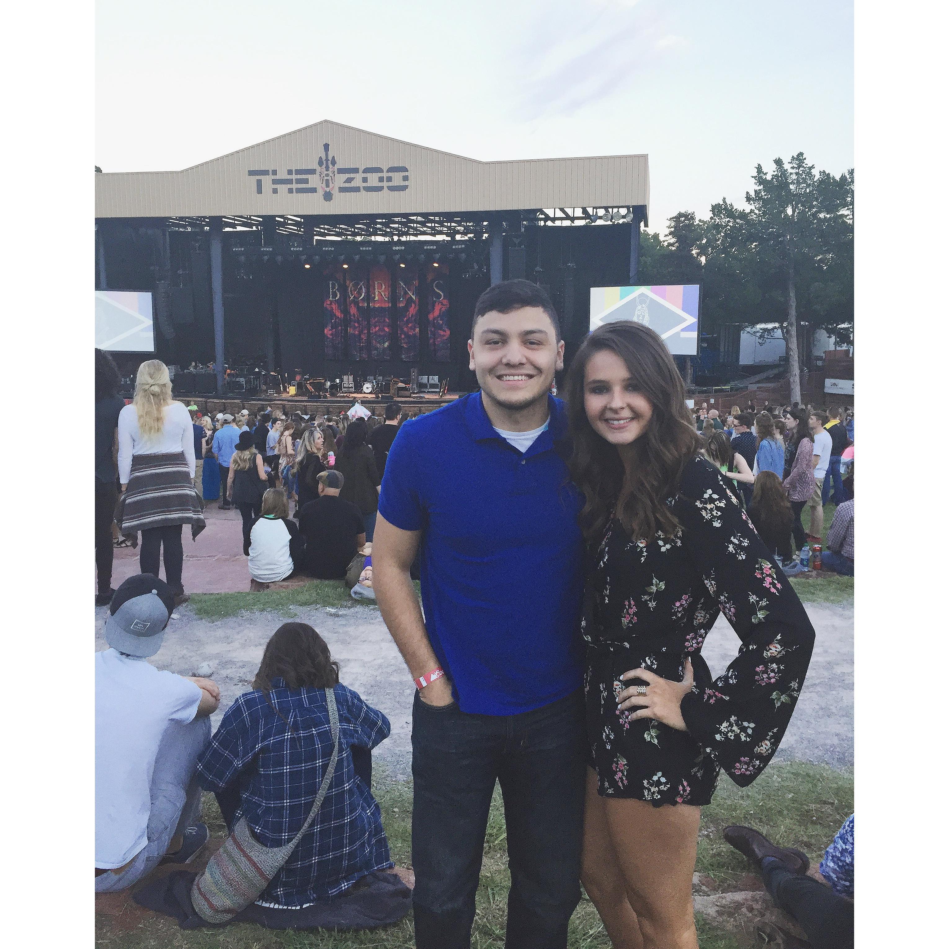 Our first concert of many!