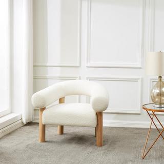 Carleigh Boucle Accent Chair
