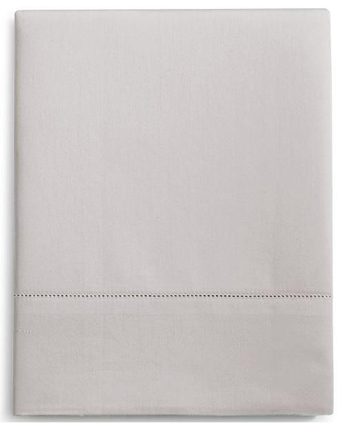 680 Thread Count 100% Supima Cotton Extra Deep Pocket Queen Flat Sheet, in Palladium