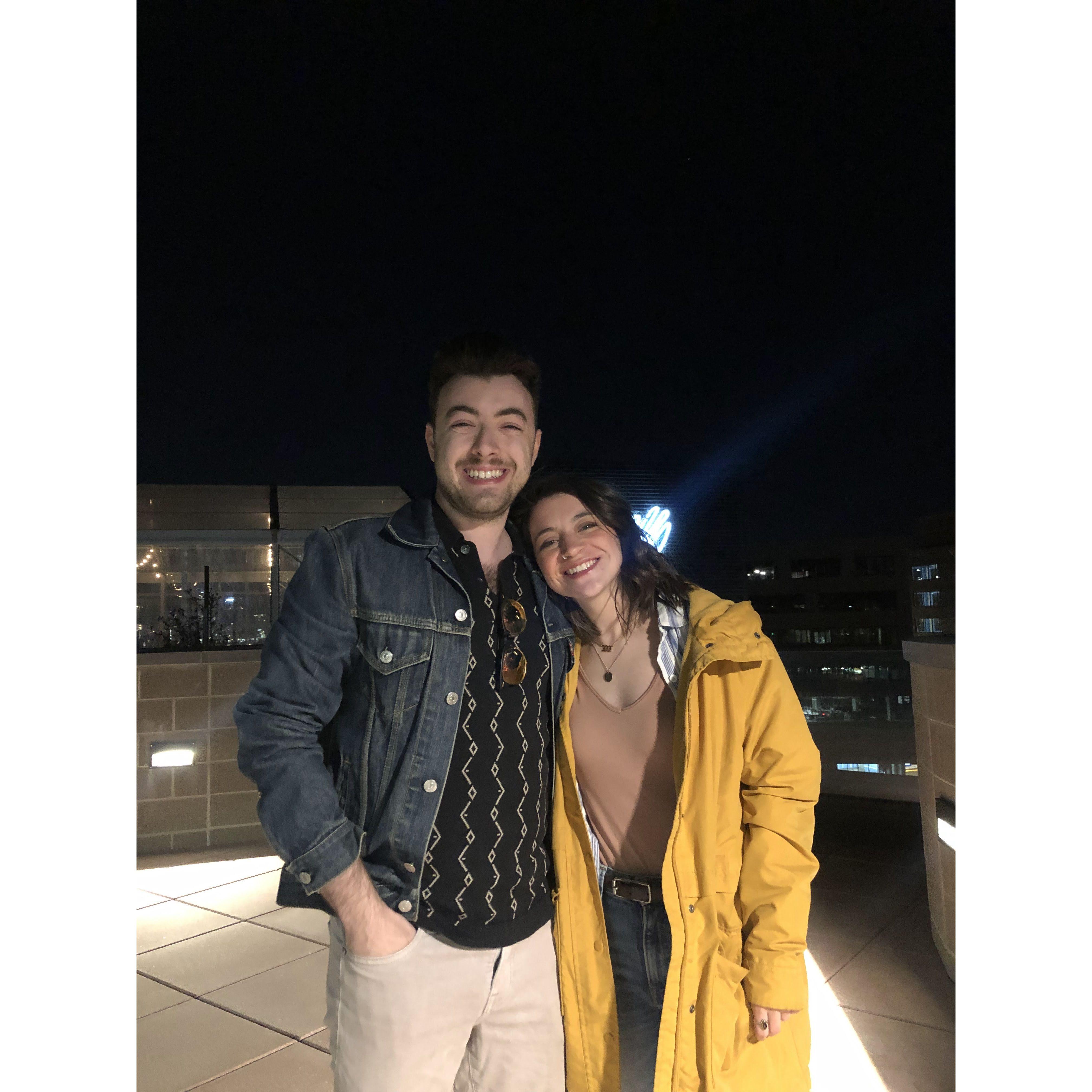 The moment Zach proposed!