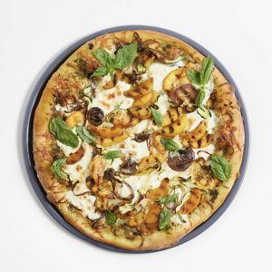 Slate Blue Carbon Steel Pizza Pan - Crate & Barrel