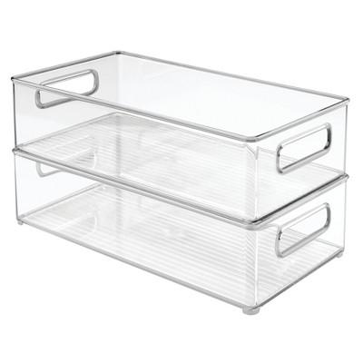 InterDesign Storage Bins 14"X8" 2pk