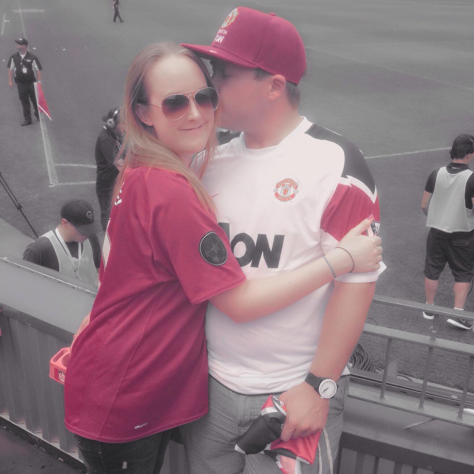 First Manchester United game in the states!