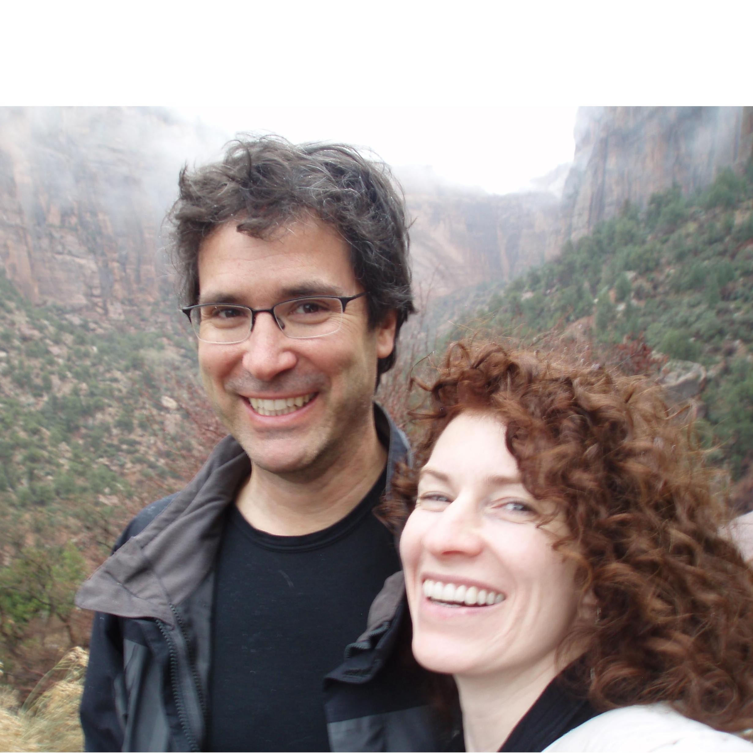 December 2010, Zion National Park. Our first road trip!