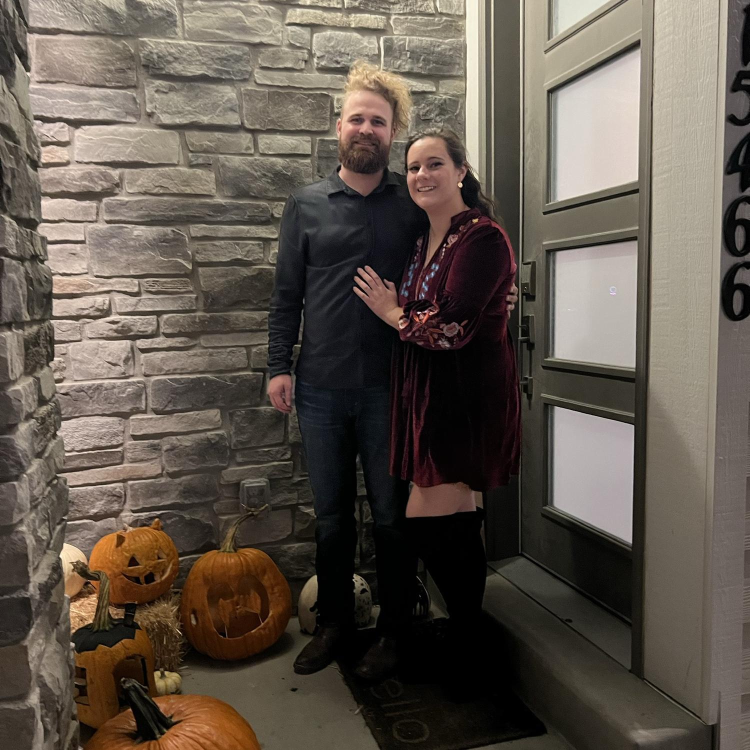 Fit check for our 6 month anniversary dinner