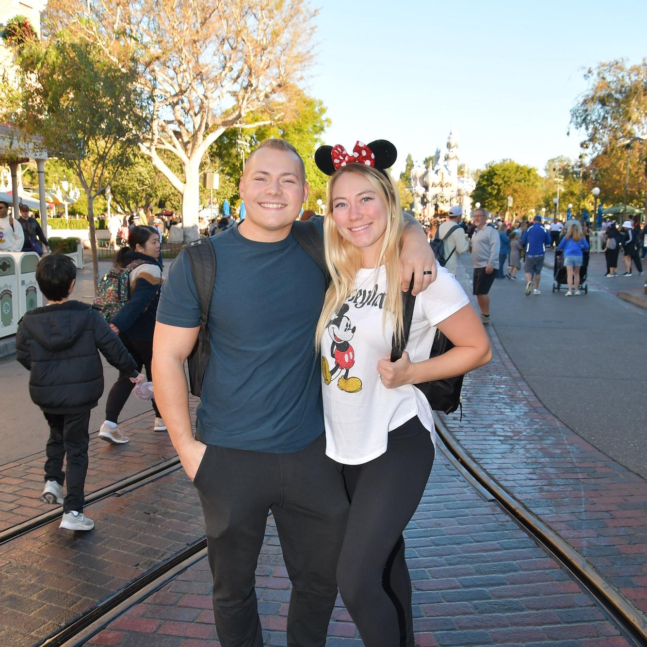 Our first time to Disneyland!