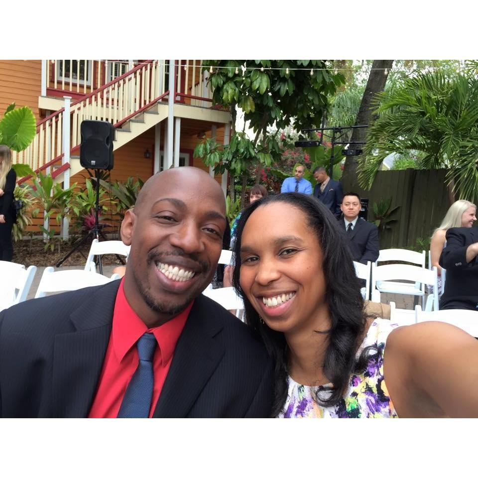 We were celebrating the wedding of our friends Abby and Matt. Lock it up table 9!