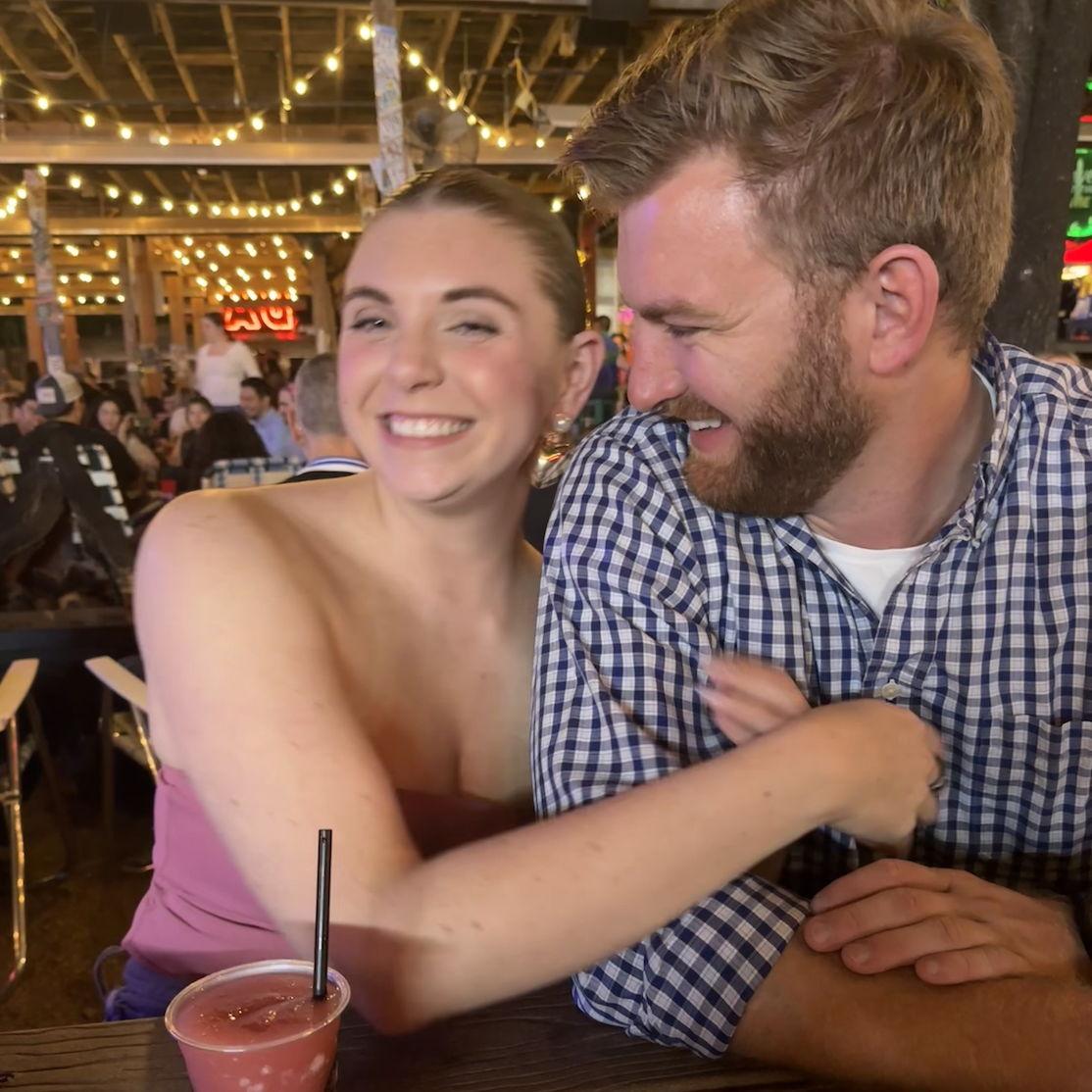 Our first photo together!