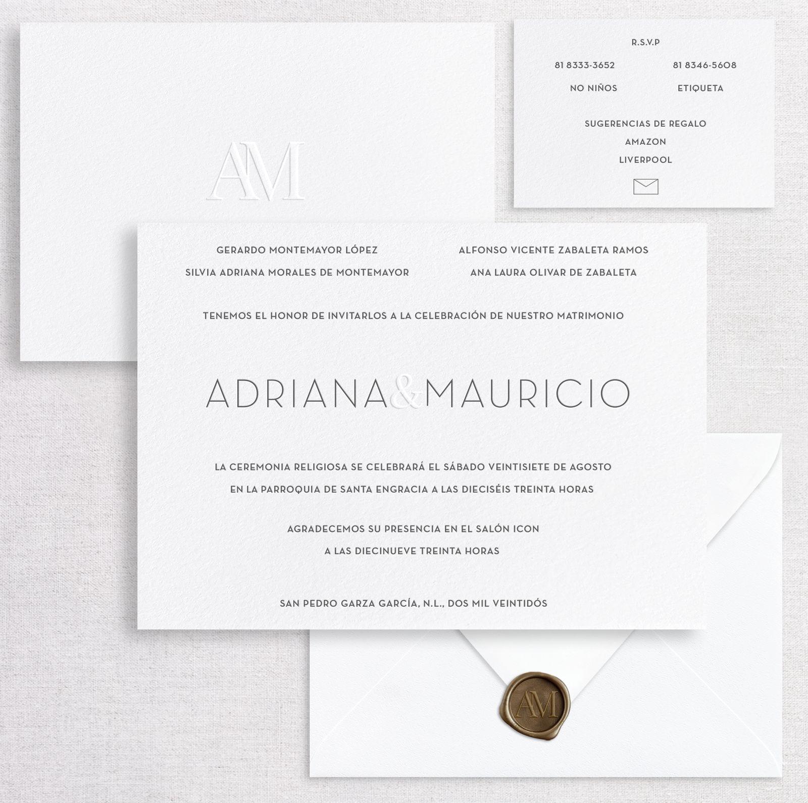 The Wedding Website of Adriana Montemayor and Mauricio Zabaleta