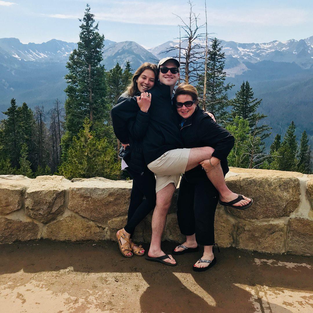 Road trip through Rocky Mountain National Forrest with Marc's mom, Vycki