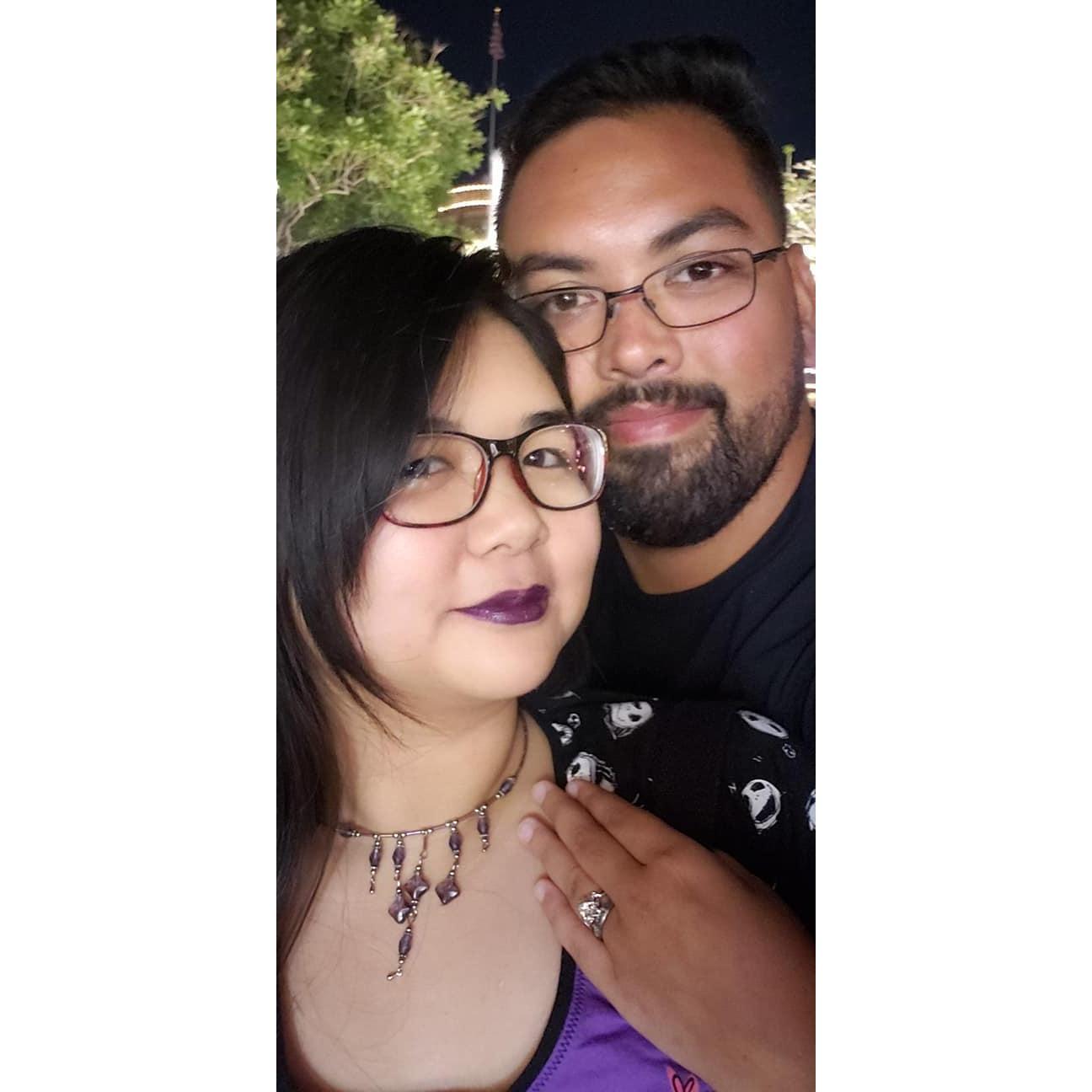 After almost a decade together, we finally got engaged!