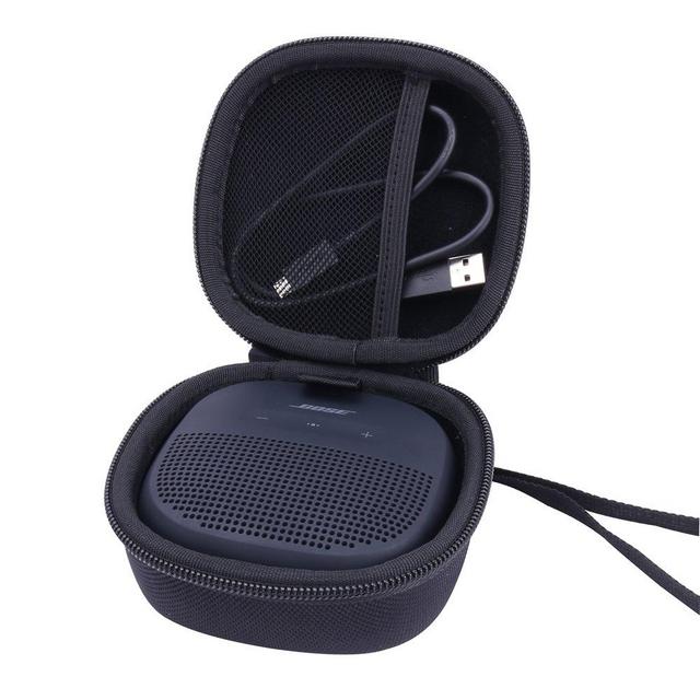 Hard Case for Bose SoundLink Micro Bluetooth Speaker Portable Wireless Speaker by Aenllosi (Black)