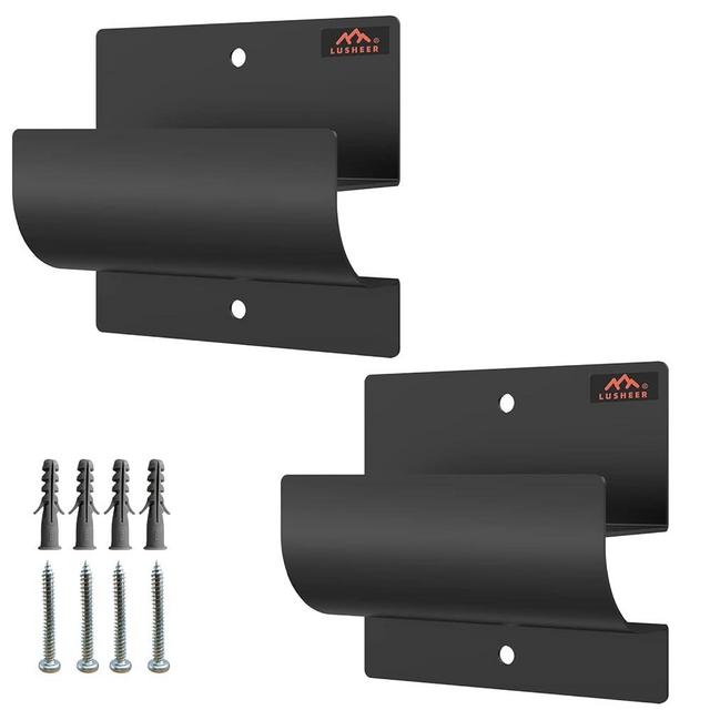 Ladder Hooks for Garage，Garage Storage Organizer - Wall Mount Wheelbarrow, Patio Furniture, Chair & Ladder - Garage Storage Organizer 1 Pack (2 Pack)