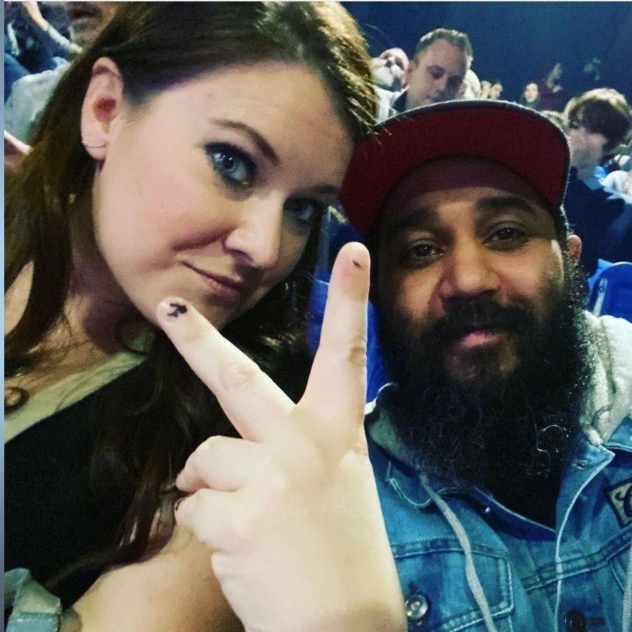 A picture from what Courtney thought was our first date (2020)