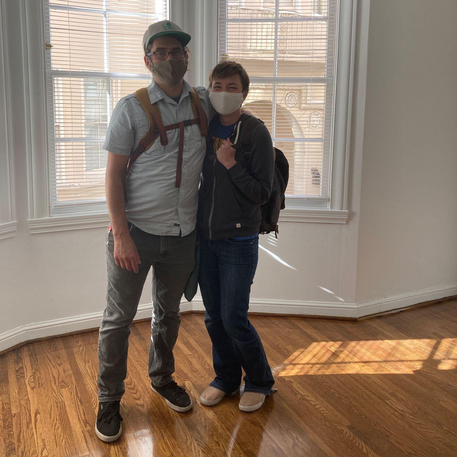 In 2021 we made it official and moved in together.