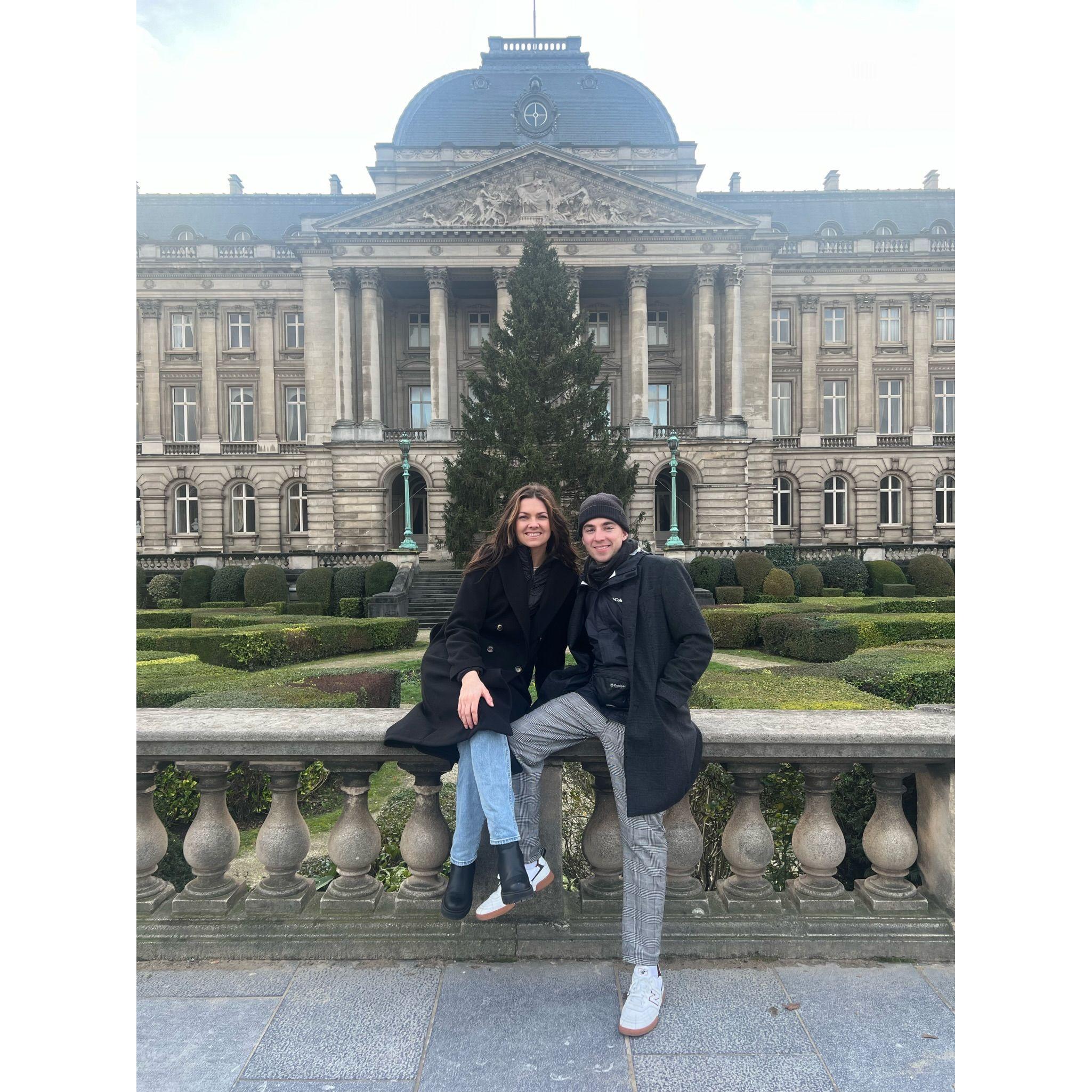 Royal Palace in Belgium