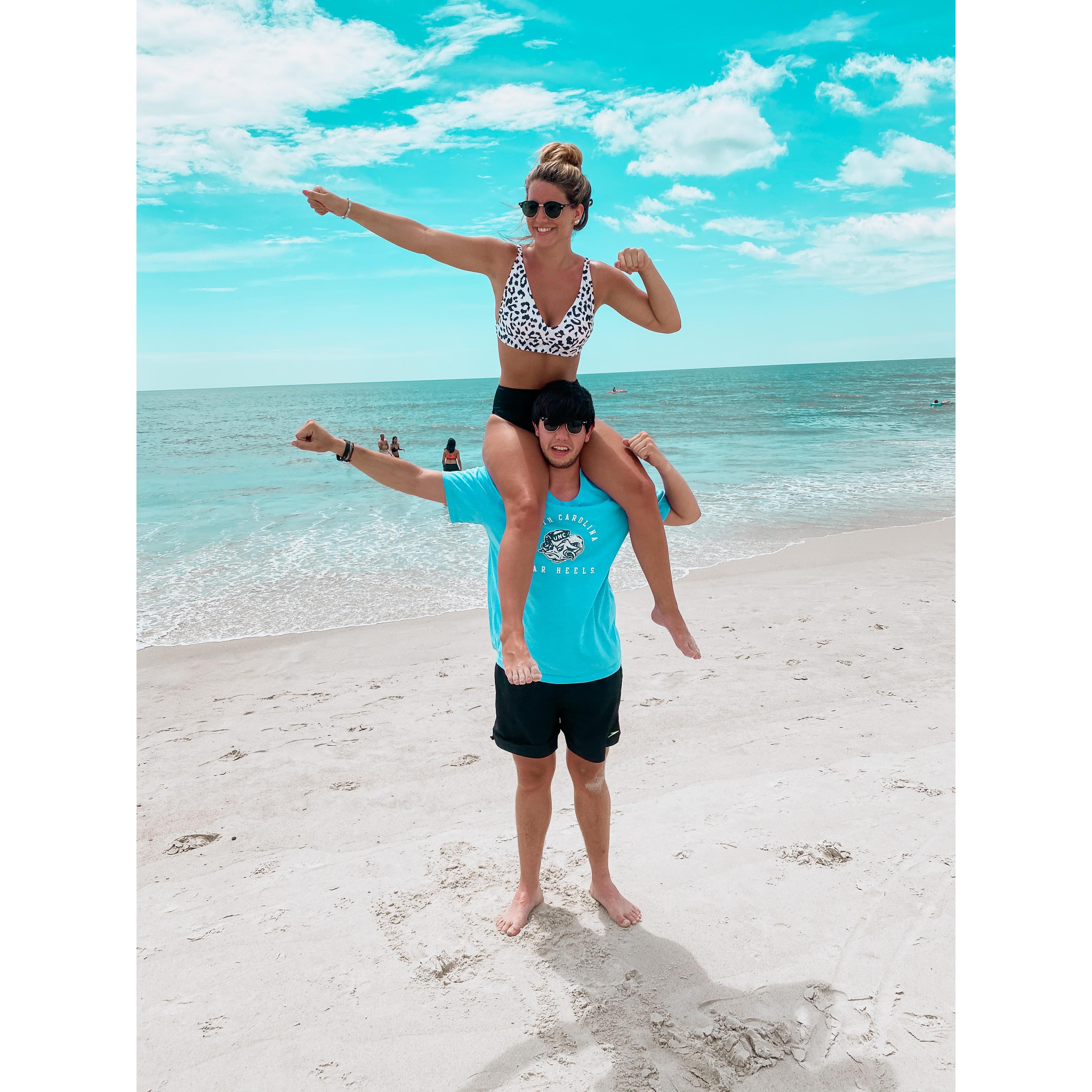 Our family beach trip to Fernandina beach in 2020!