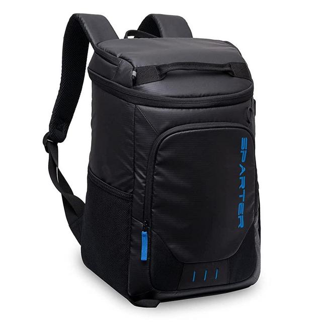 SPARTER Backpack Cooler Insulated Leak Proof 30 Cans, Beach Travel Cooler Bag Waterproof, Lightweight Soft Lunch Box Backpack for Men Women Work