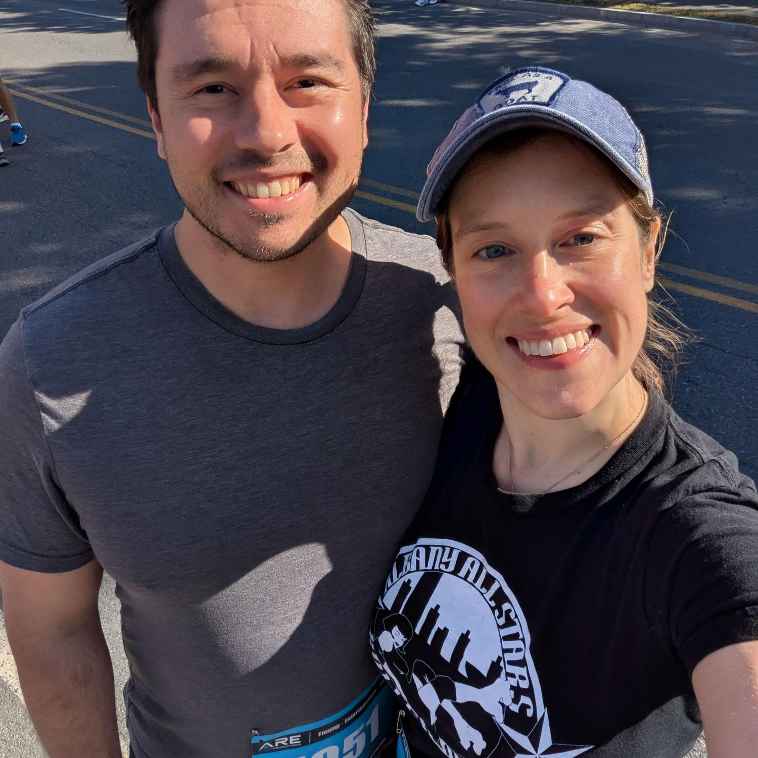 Chris' first 5K!
