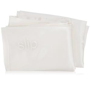 Queen Pure Silk Pillowcase - White (1 piece)
