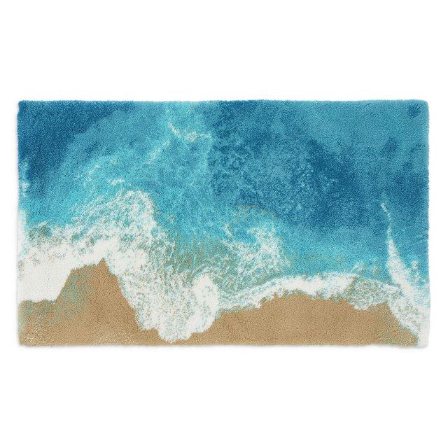 Abyss Water Sea Bath Rug, 23" x 39" – Exclusive