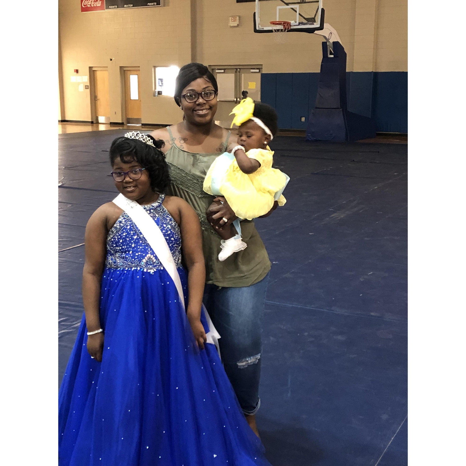 My girls was in a pageant.