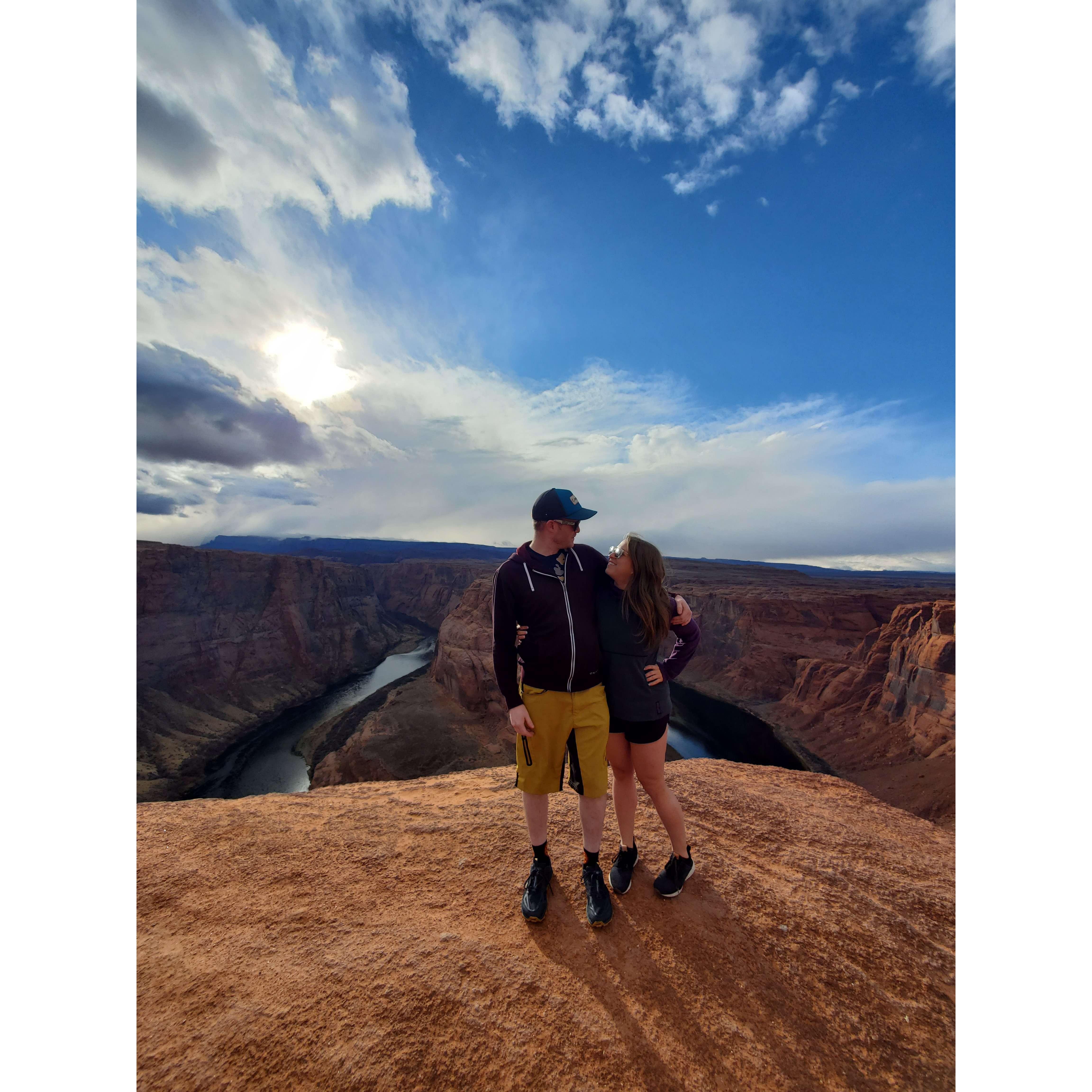 The first of many amazing adventures together!