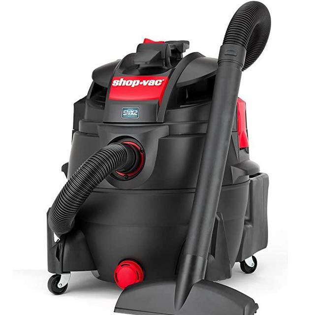 Shop-Vac 5801611 Wet Dry Vac with SVX2 Motor Technology, 16 Gallon, 1-1/2 Inch x 8 Foot Lock-On Hose, 150 CFM, (1-Pack)