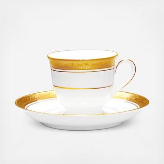 Crestwood Gold Espresso Cup & Saucer