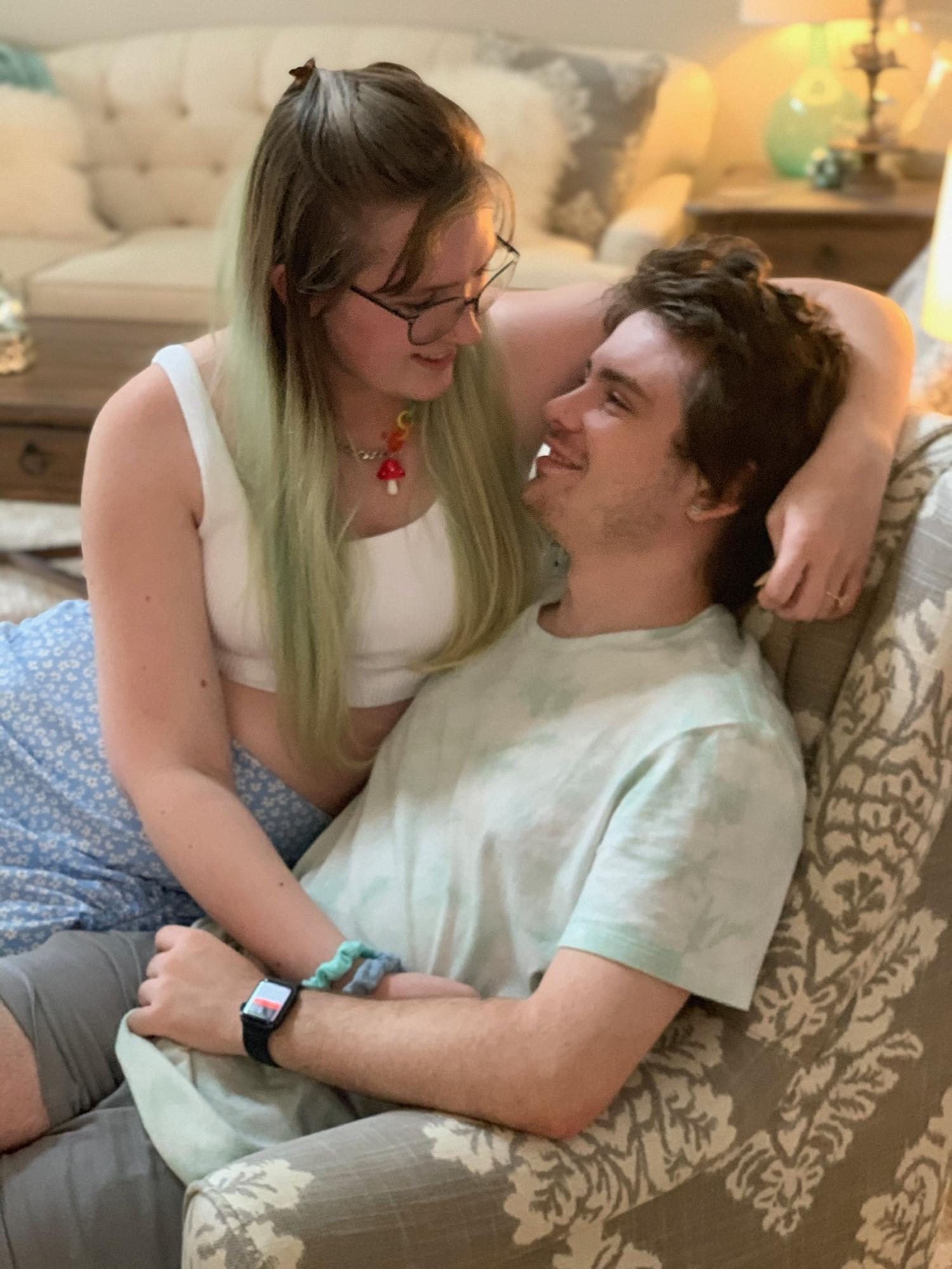 At our engagement party