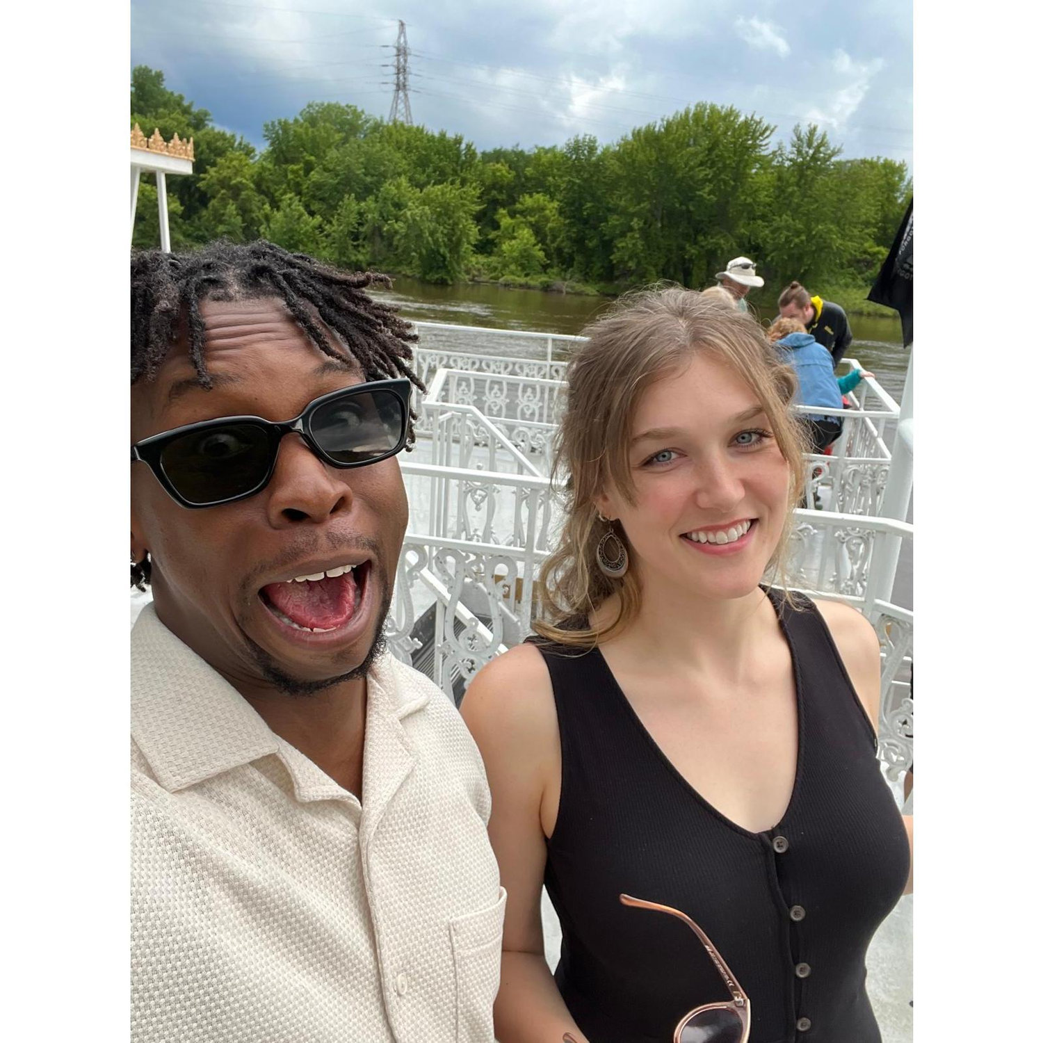 Boat Ride on the Mississippi River for Memorial Day.