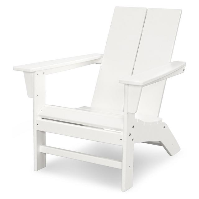 POLYWOOD St. Croix Contemporary Adirondack - White