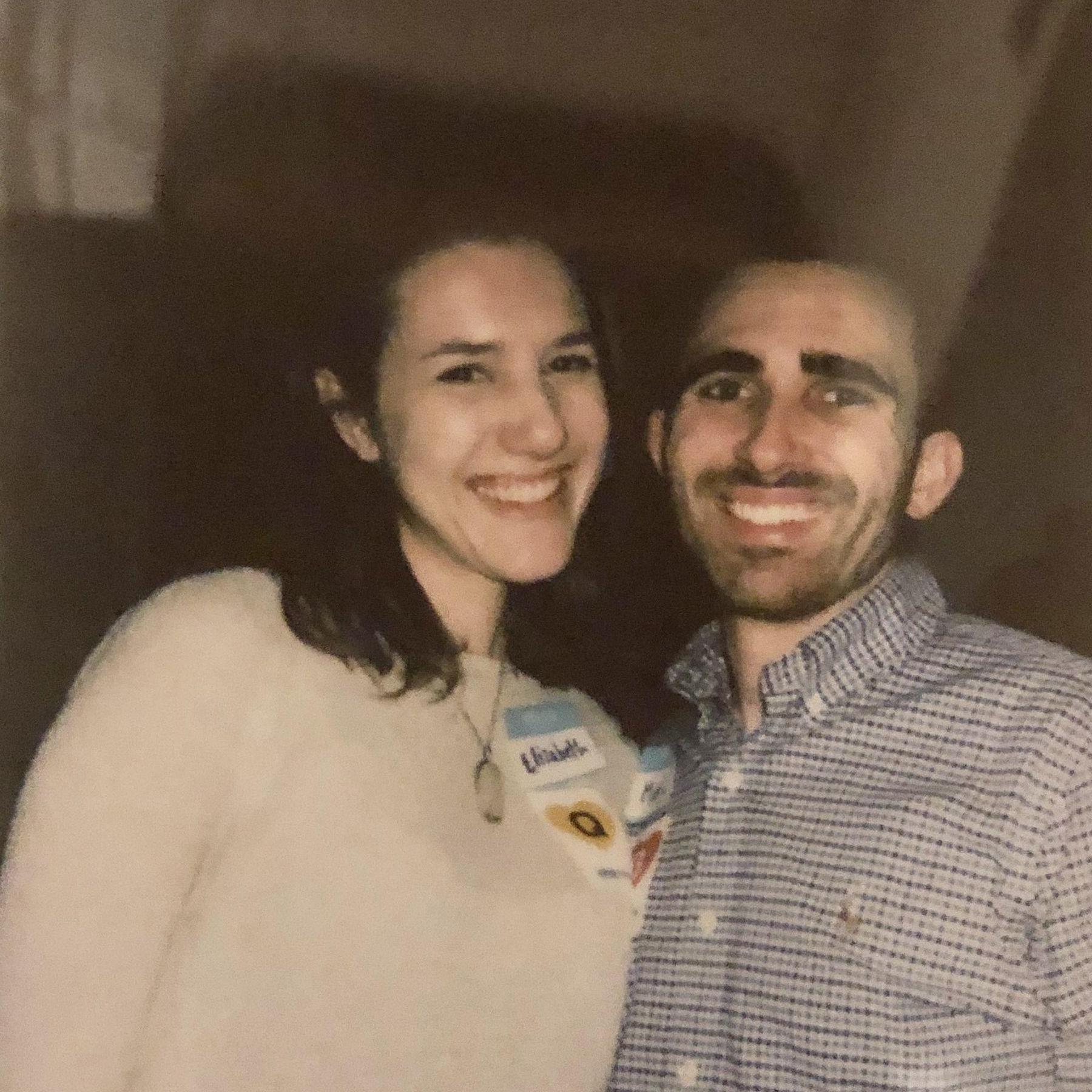Our first photo together!