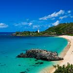 Jump off the Rock at Waimea Bay