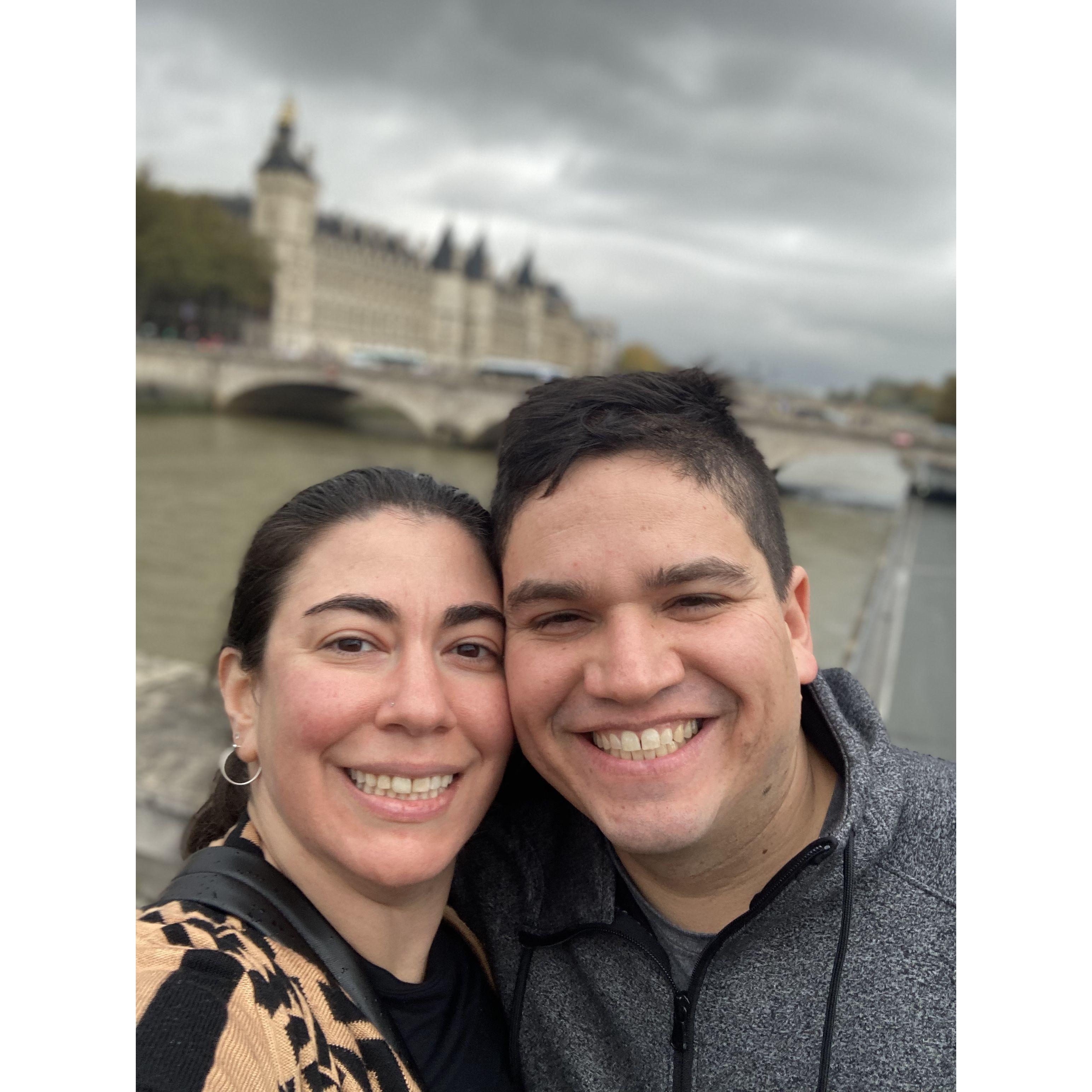 In Paris, fresh off the plane, October 2024