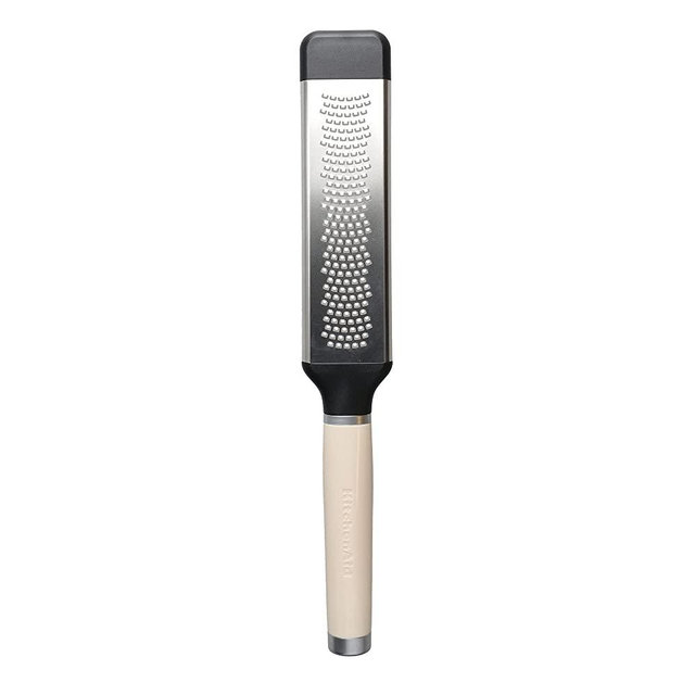 KitchenAid Etched Two-Way Paddle Fine Grater, Almond Cream