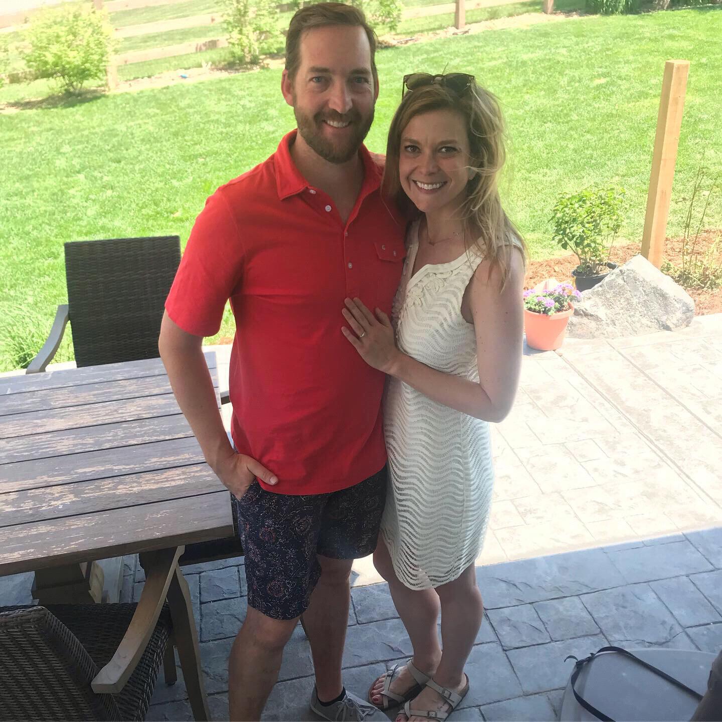 our CO engagement party