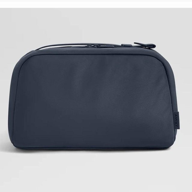 Large Toiletry Bag in Navy