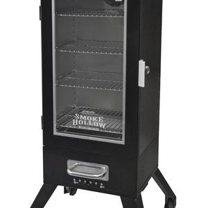 Smoke Hollow 3616DEW 36-Inch Digital Electric Smoker with Window, Black