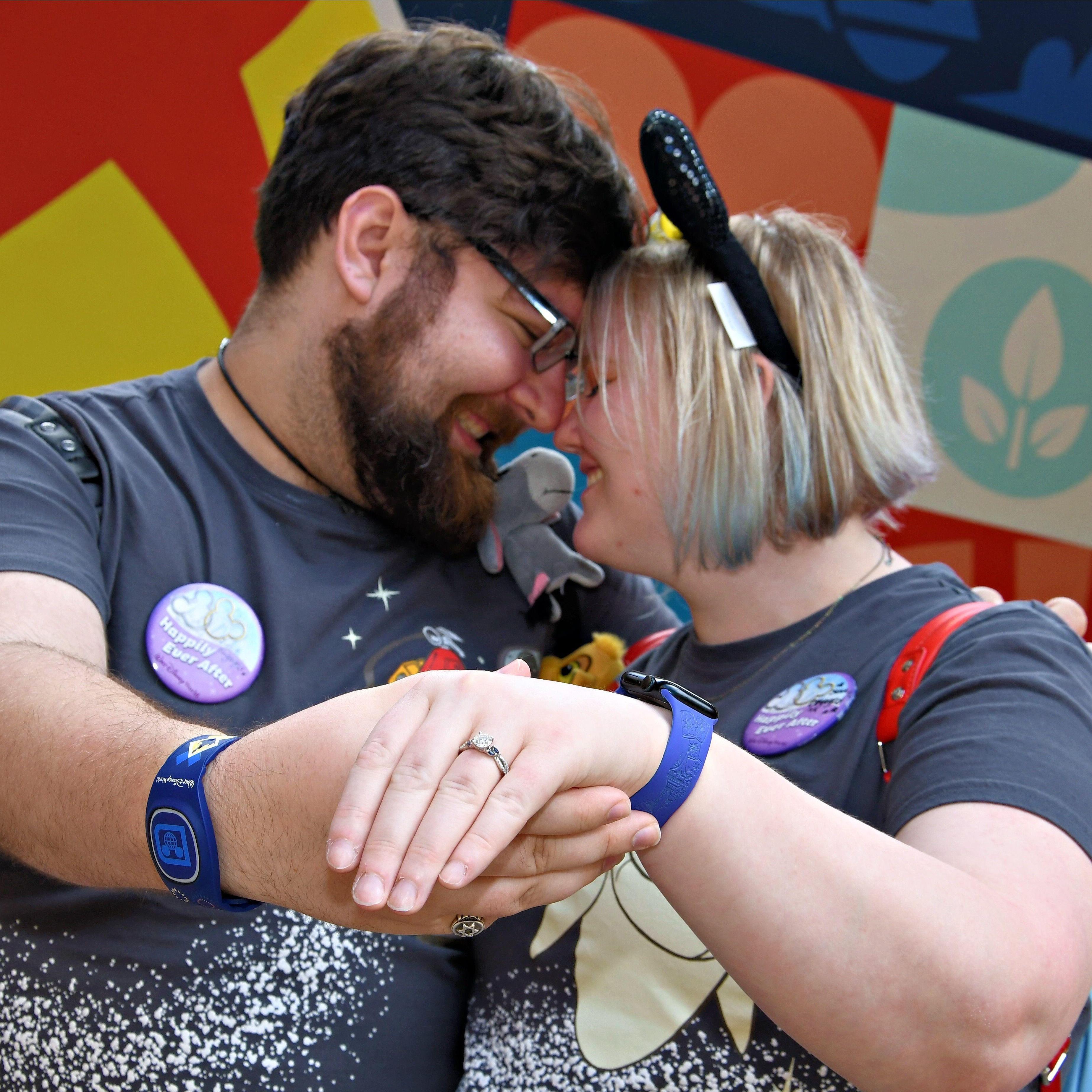 Engagement photos from Hollywood Studios!