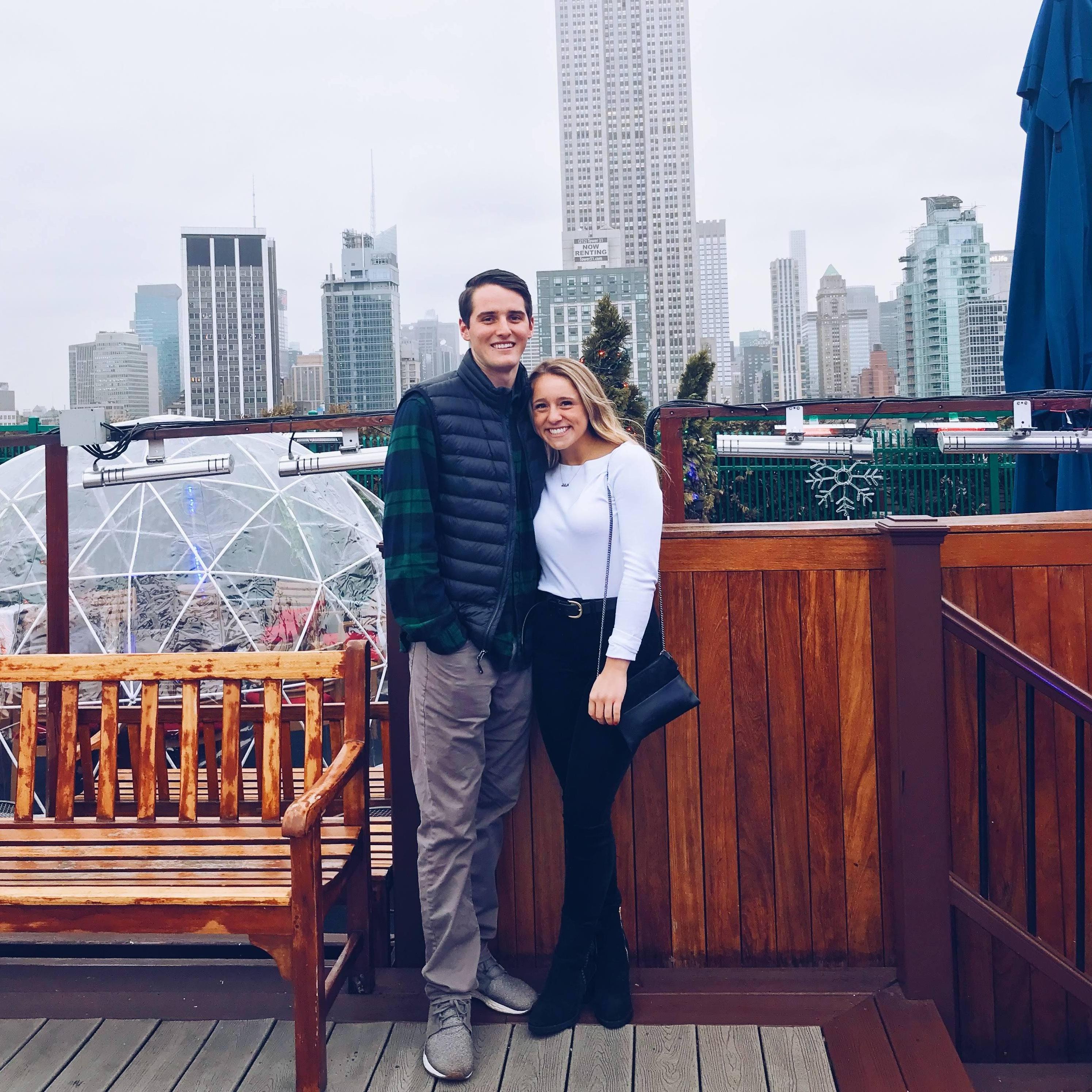 Our first photo together! Feb 19, 2018
