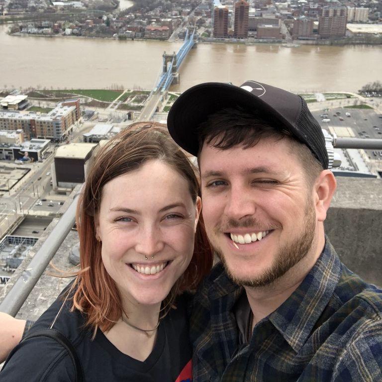 Kjersti's first tour of Cincinnati.