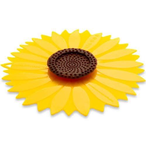 Chas Viancin Silicone Lid Sunflower 9”