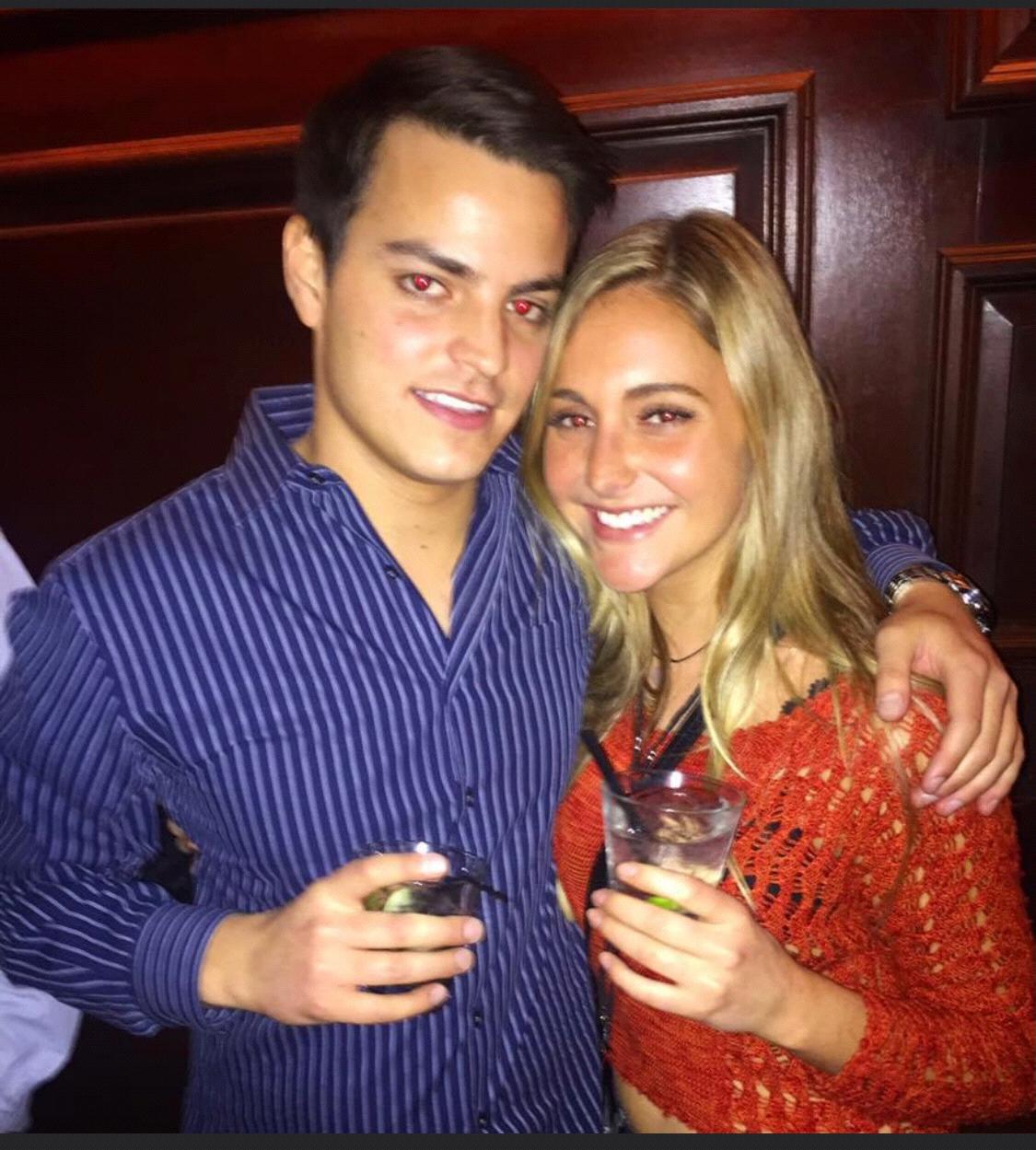 Our 1st picture at Old Town Pour House :)