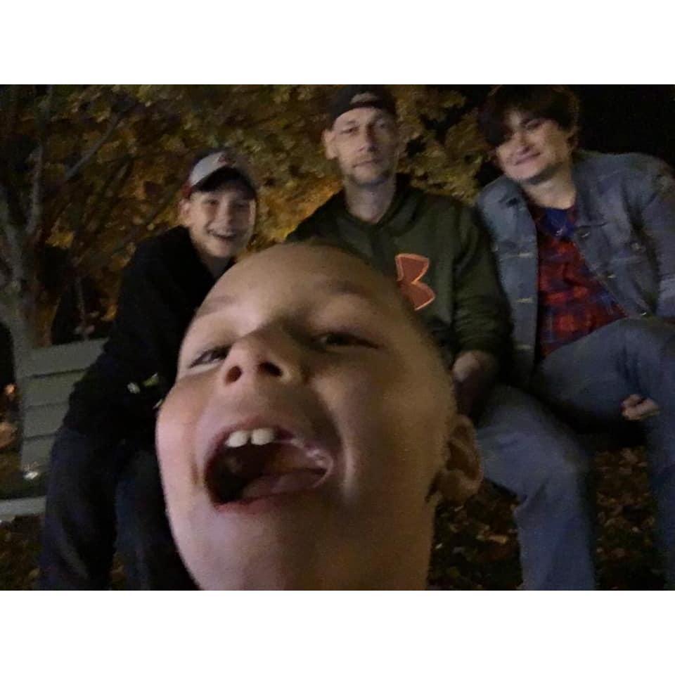 Our first date, October 29, 2016.  Scaregounds at Canfield Fairgrounds.
