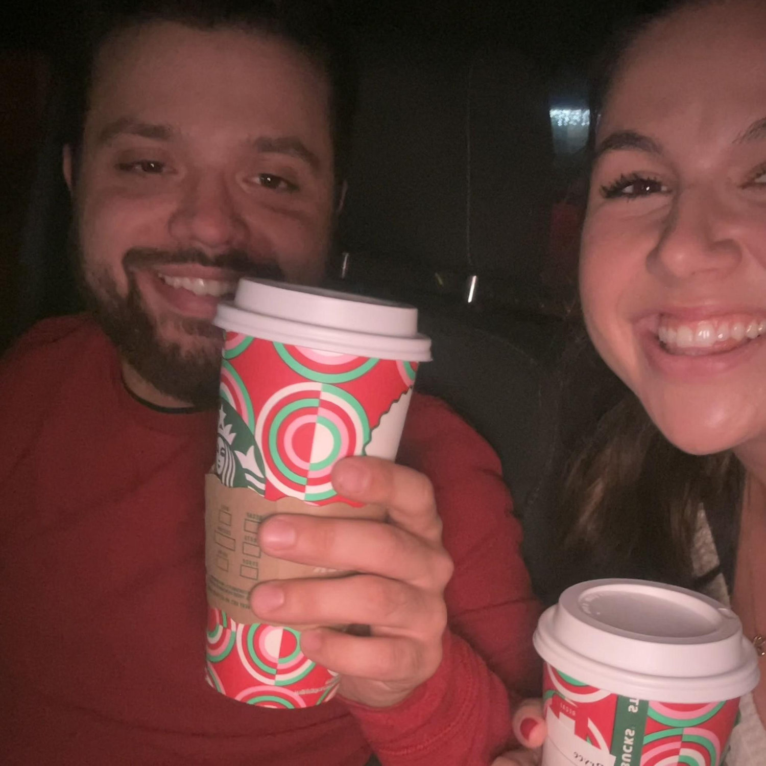 12/15/24- Our first date! Bryce picked me up and took me to get hot chocolate and look at Christmas lights. Bryce did ask me to go to the courthouse and get married on this date!
