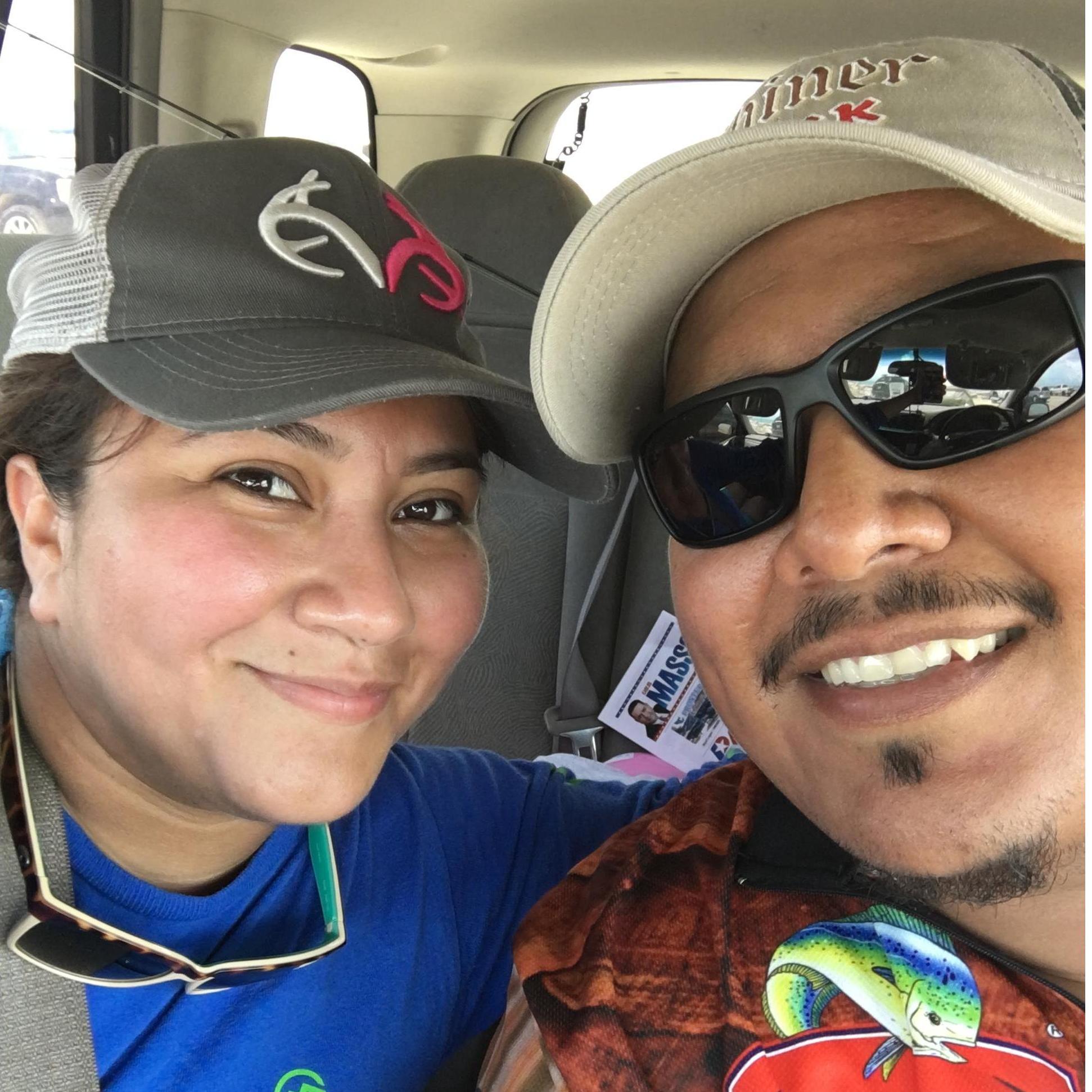 One of our many fishing trips together.