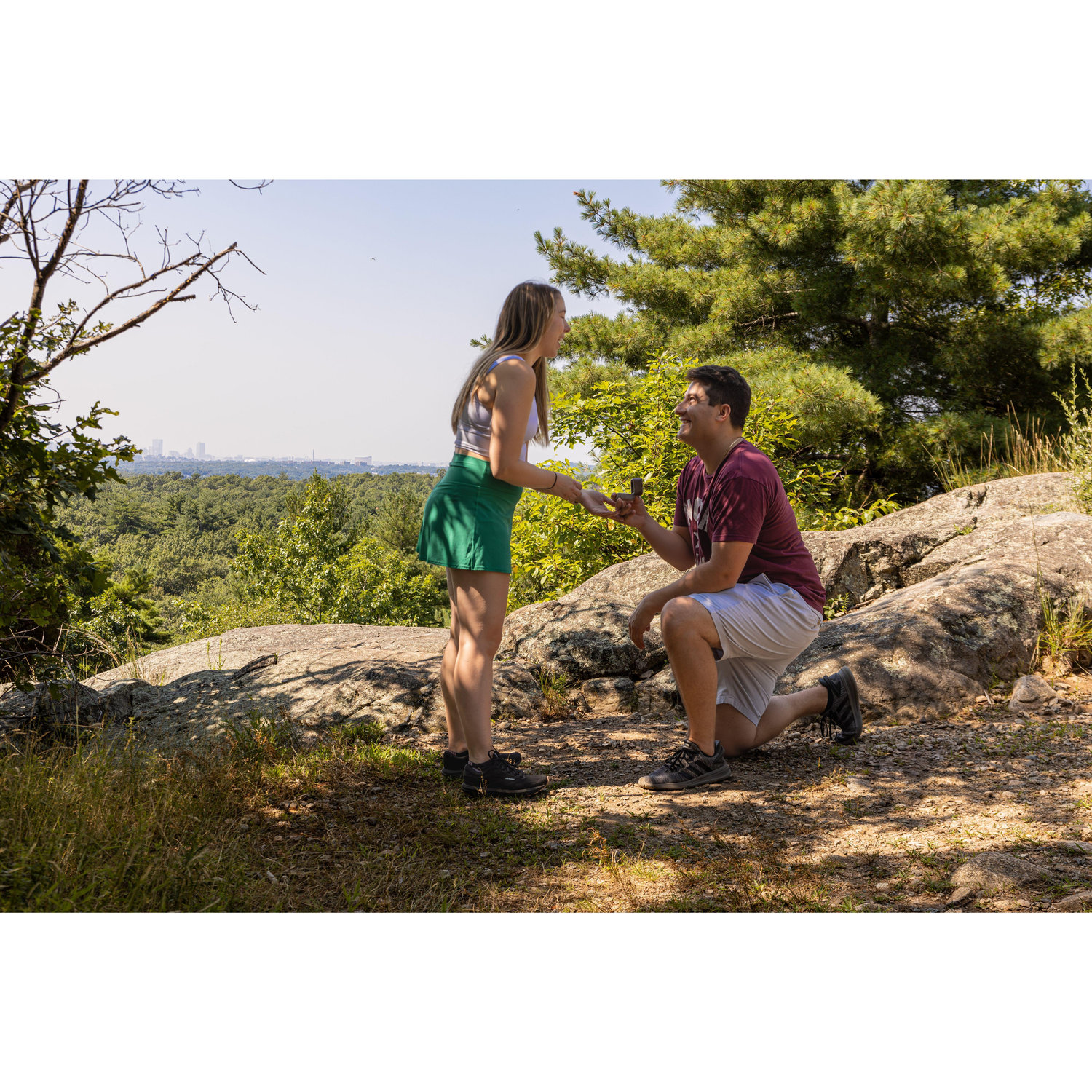 Proposal at Lynn Woods
