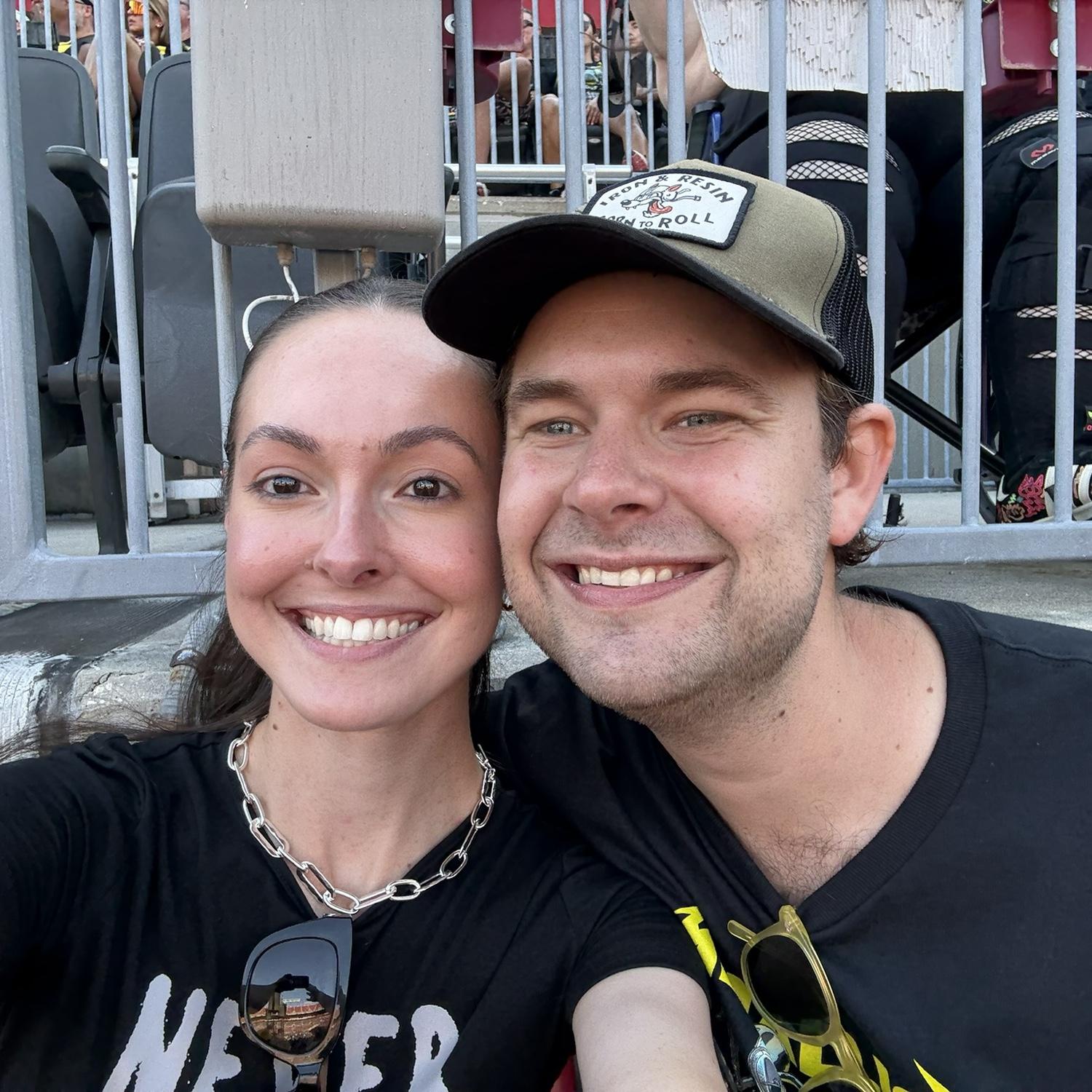 Metallica concert with my rock buddy! 🎸  -June 8th, 2025
